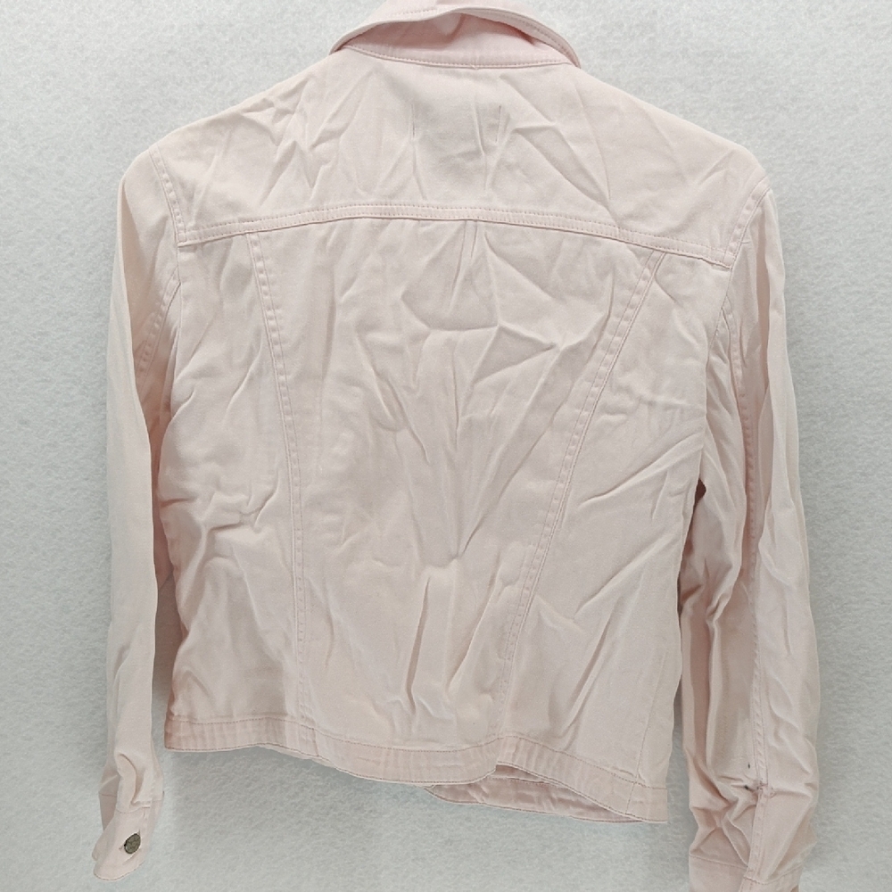 Live a Little Light Pink Jean Jacket - Picture 3 of 6